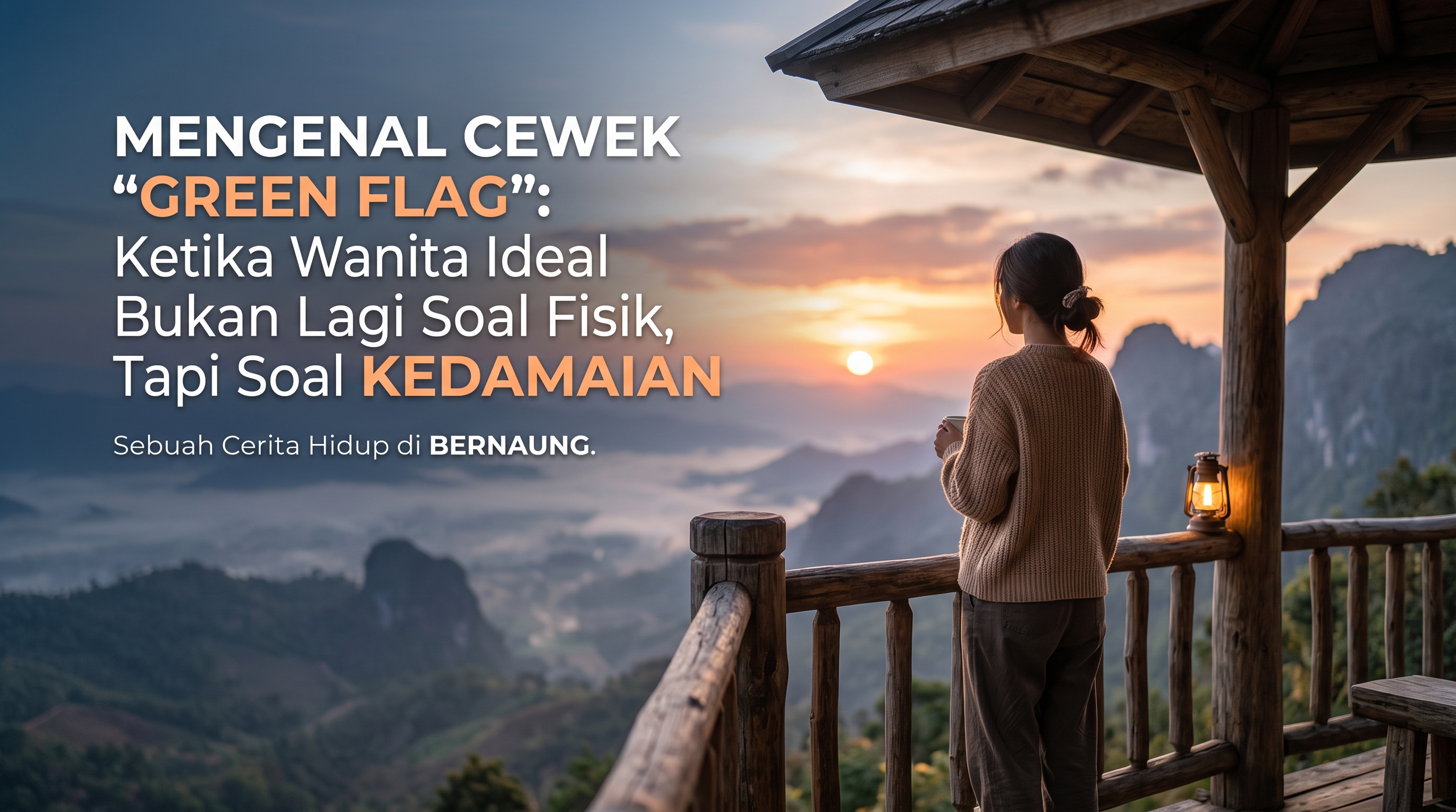 Mengenal Cewek "Green Flag": Ketika Wanita Ideal Bukan Lagi Soal Fisik, Tapi Soal Kedamaian